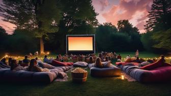 Die besten Open-Air-Kino Veranstaltungen: Ein Überblick über sommerliche Filmnächte