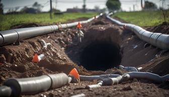 Glasfaserarbeiten führen zu Explosion: Gefahr durch Erdraketen im Fokus